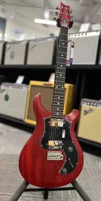 PRS S2 STD 22 SATIN VINTAGE CHERRY W/GB 2